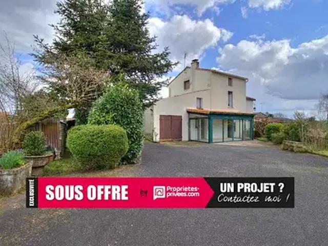 Sainte Ouenne 79220 Achat / Vente maison 4 pièces t4 jardin