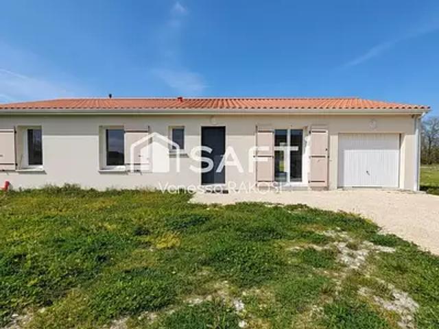 Sainte Lheurine 17520 Achat / Vente maison 4 pièces t4 parking