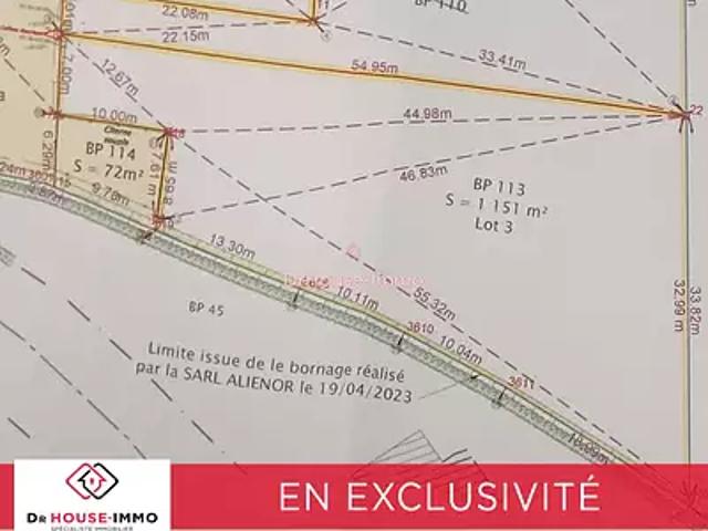 Sainte Livrade sur Lot 47110 Achat / Vente terrain