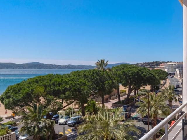 Sainte Maxime – Appartement 3 pièces avec terrasse plein sud et vue mer, à deux pas des plages – 57 m²