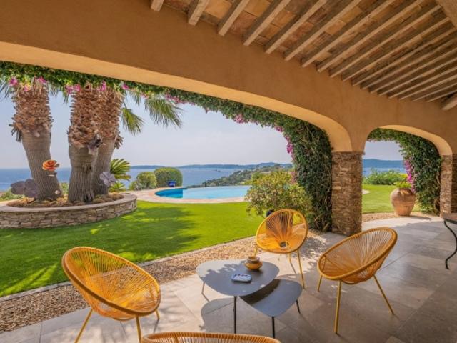 Sainte Maxime – Propriété d'exception avec double vue mer panoramique sur le Golfe de Saint Tropez