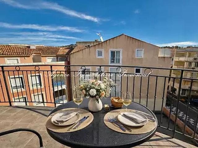 Sainte Maxime 83120 Achat / Vente appartement 3 pièces t3 au dernier étage terrasse