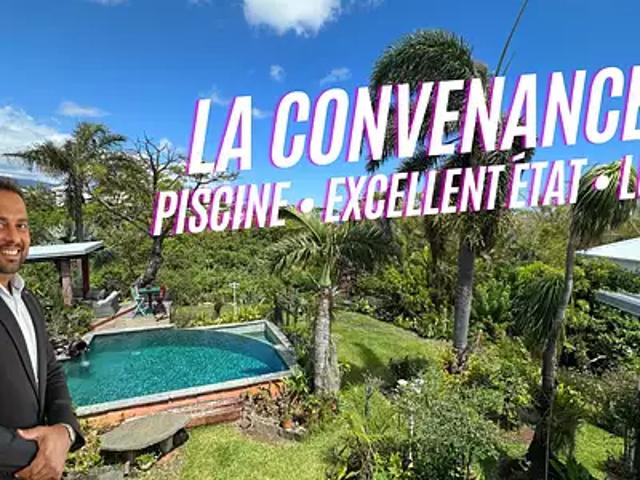 Sainte Marie 97438 Achat / Vente maison 6 pièces t6 piscine terrasse