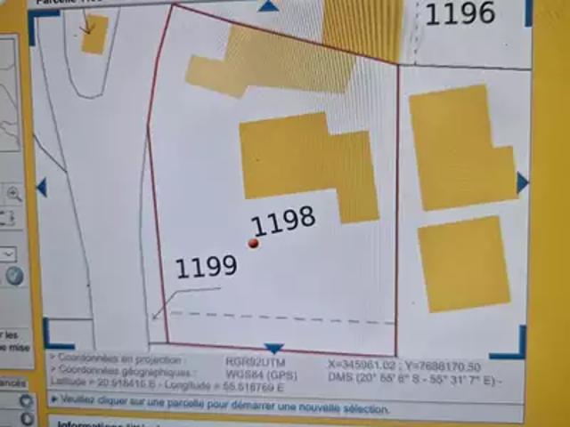 Sainte Marie 97438 Achat / Vente terrain