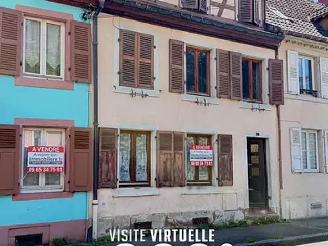 Sainte Marie aux Mines 68160 Achat / Vente maison 6 pièces t6 terrasse