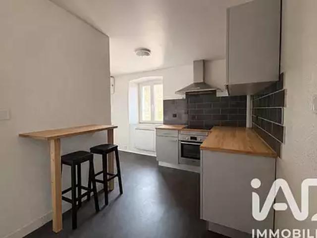 Sainte Marie aux Mines 68160 Achat / Vente appartement 2 pièces t2 au dernier étage
