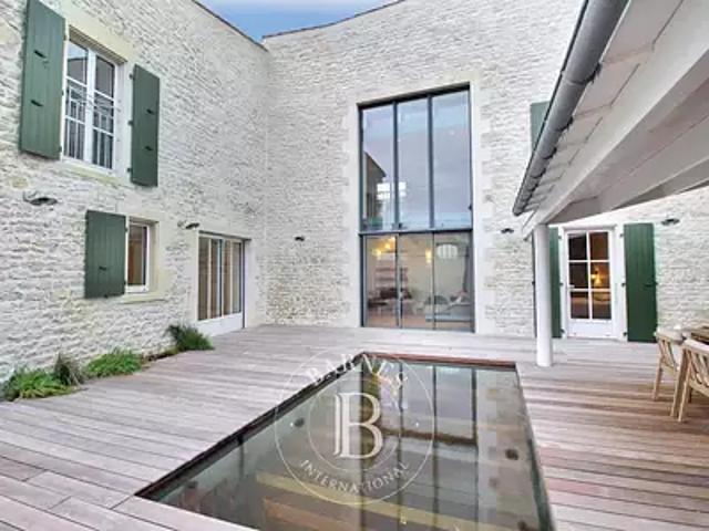 Sainte Marie de Ré 17740 Achat / Vente maison 11 pièces t11 piscine