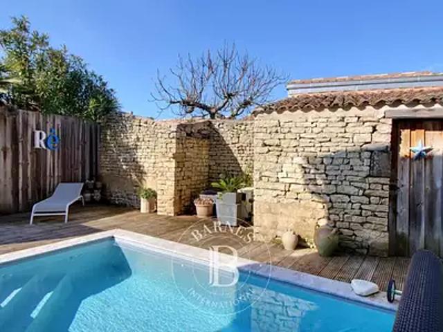 Sainte Marie de Ré 17740 Achat / Vente maison 7 pièces t7 piscine
