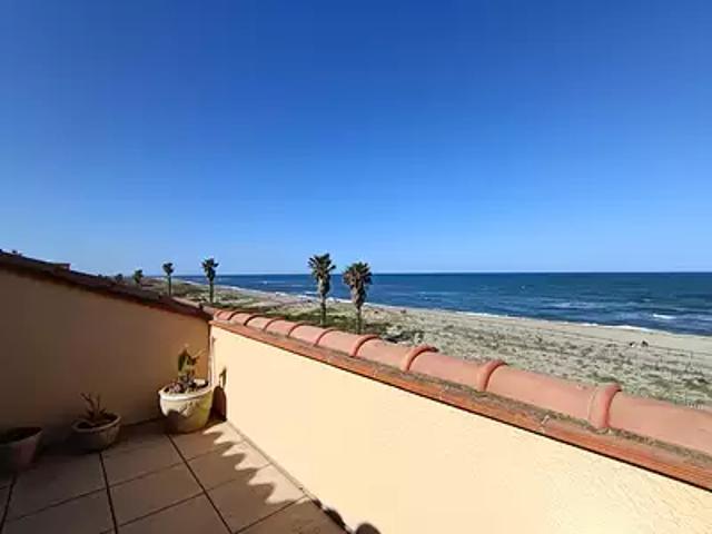 Sainte Marie la Mer 66470 Achat / Vente appartement 5 pièces t5 au dernier étage