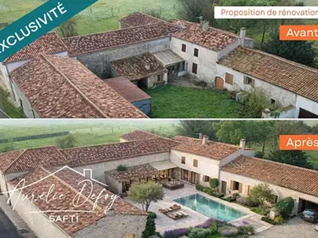 Sainte Même 17770 Achat / Vente maison 7 pièces t7