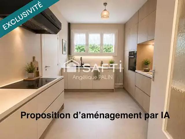 Sainte Menehould 51800 Achat / Vente appartement 3 pièces t3 parking