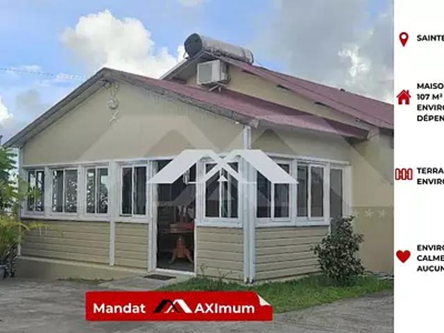 Sainte Suzanne 97441 Achat / Vente maison 5 pièces t5