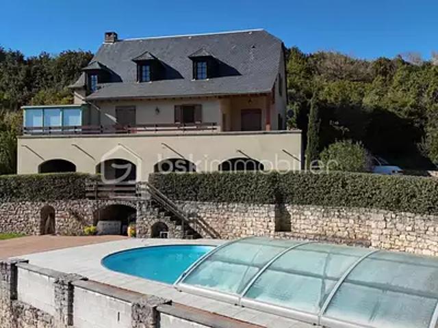 Sainte Radegonde 12850 Achat / Vente maison 6 pièces t6 piscine cave