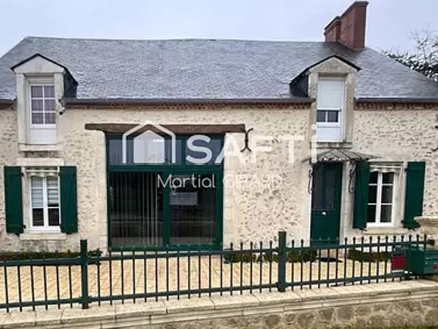 Sainte Thorette 18500 Achat / Vente maison 6 pièces t6 piscine
