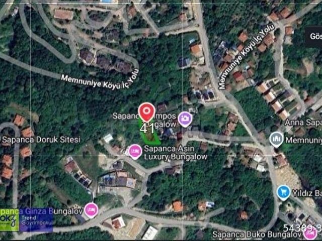 SAKARYA SAPANCADA GÖL MANZARALI KİRALIK ARSA