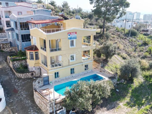 Saklı Vadi Konaklarında Deniz Manzaralı Müstakil Satılık Villa