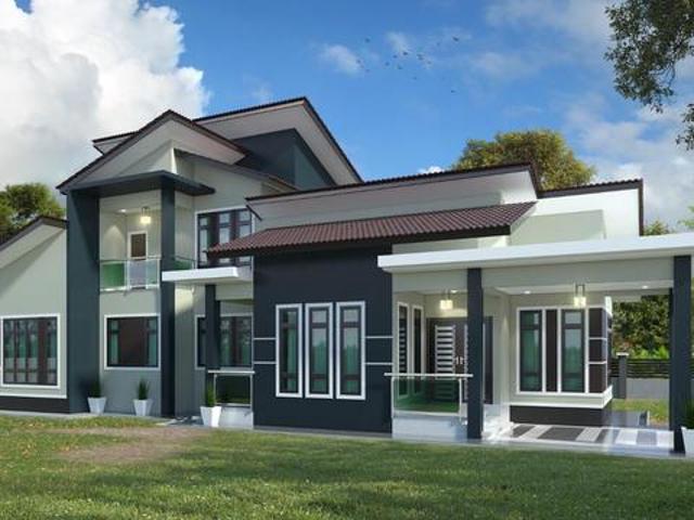 Salary RM3k Can Own 1 Storey Bungalow 4R3B 45x80 Freehold