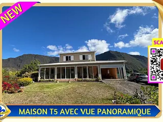 Salazie 97433 Achat / Vente maison 5 pièces t5 piscine terrasse