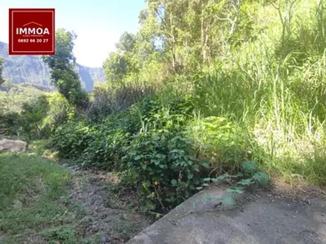 Salazie 97433 Achat / Vente terrain