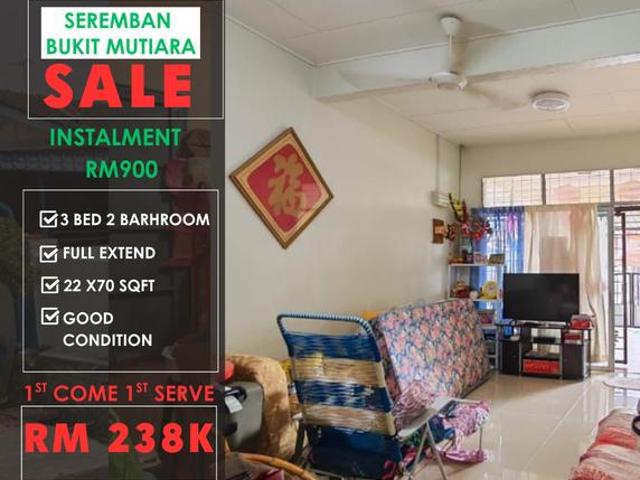 SALE More cheaper This Taman seremban bukit mutiara good Condition