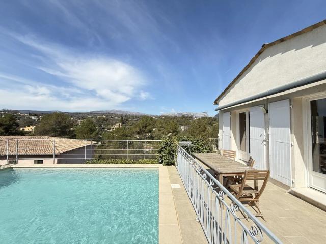 Villa récente avec piscine et dépendances à 30 minutes de Cannes