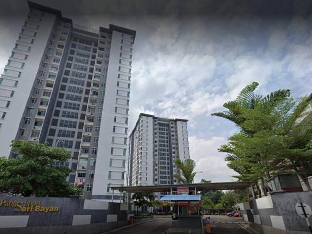 Sale High Floor Corner Unit at Pangsapuri Sri Bayan