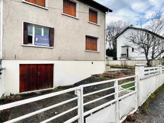 Vends Maison 110m2, 4 chambres, jardin, garage