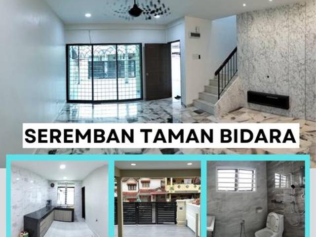 SALE SEREMBAN RAHANG TAMAN BIDARA DOUBLE STOREY Full RENOVATION