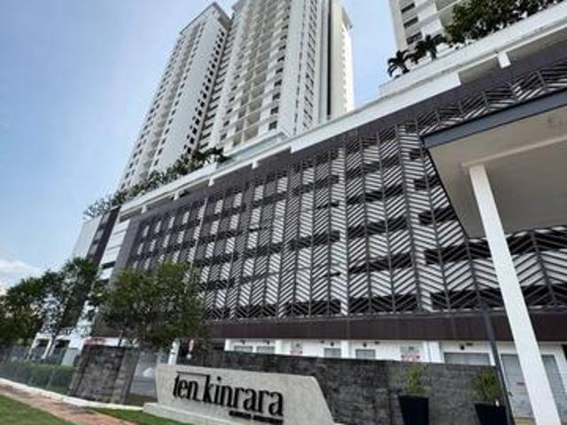 Sale Ten Kinrara Residence Near LRT Bandar Kinrara Semi Furnished