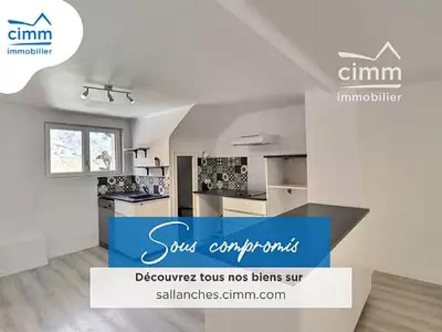 Sallanches 74700 Achat / Vente appartement 3 pièces t3 au dernier étage