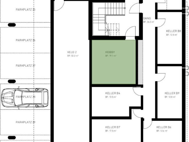 Salle de loisirs à vendre à Dussnang – 19.1 m² | dreamo. Ch