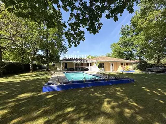 Salles 33770 Achat / Vente maison 6 pièces t6 piscine terrasse