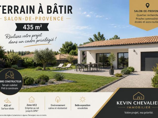 Salon de Provence Vente Terrain 13