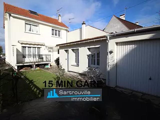 Sartrouville 78500 Achat / Vente maison 6 pièces t6 au dernier étage