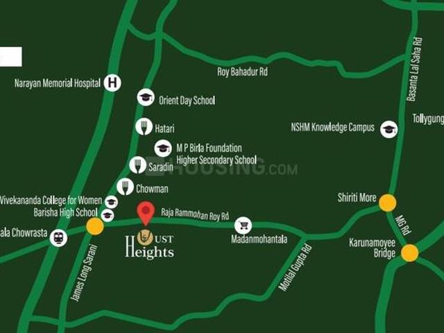 UST Heights,Tollygunge 3 BHK Apartment For Sale Kolkata