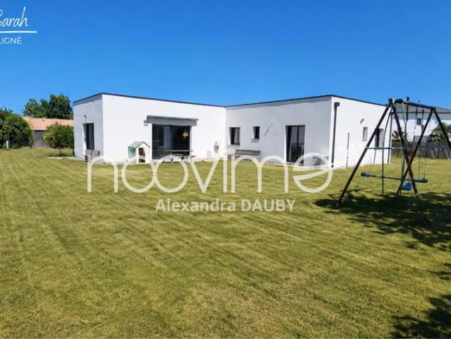 [Sarah] Contemporaine de plain pied 4 chambres Hameau