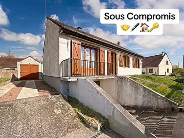 Saran 45770 Achat / Vente maison 4 pièces t4 jardin cave