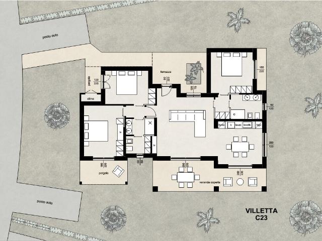 Sardegna, nuova costruzione, splendida villa con vista mare, 5 locali | dreamo. Ch
