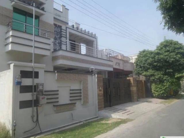 Sarfaraz Colony Vip Location 20 Marla Double Storey House For Rent Faisalabad Samundari ID 91575