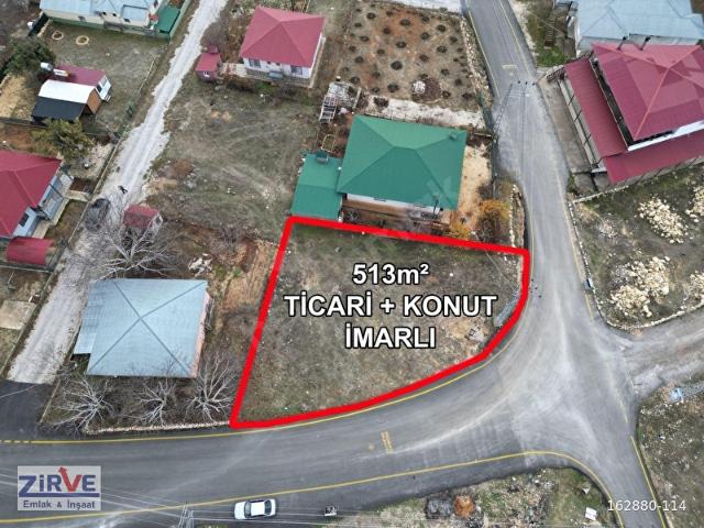 SARIKAYA MERKEZDE TİCARİ+KONUTA UYGUN 513M ARSA