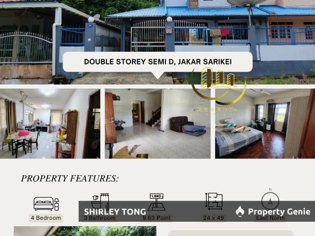 SARIKEI JAKAR SEMI D FOR SALE