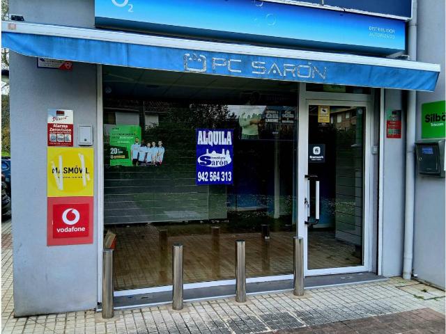 SARÓN. LOCAL EN ALQUILER