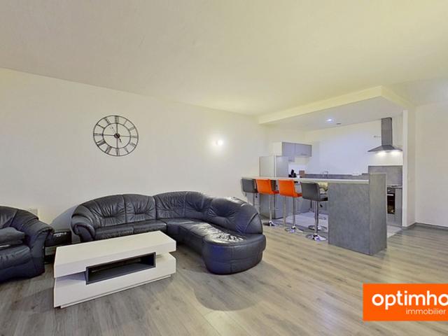 Appartement F3 avec grande terrasse à Sarreguemines – Idéal résidence principale ou investissement locatif