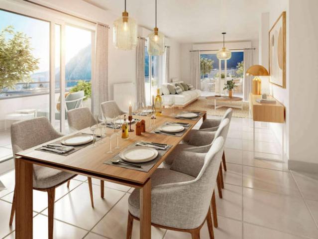 Sassenage au pied des montagnes proche de Grenoble