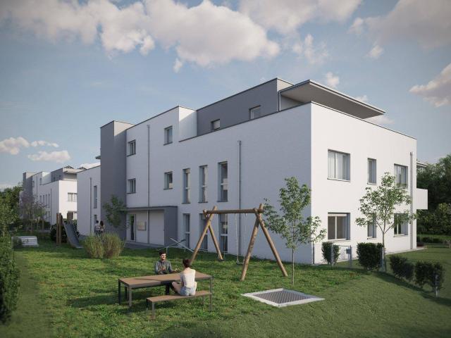 Sattledt, Hauptstraße Südseitige Eigentumswohnung mit großem Balkon inkl. 2 Tiefgaragenstellplätze