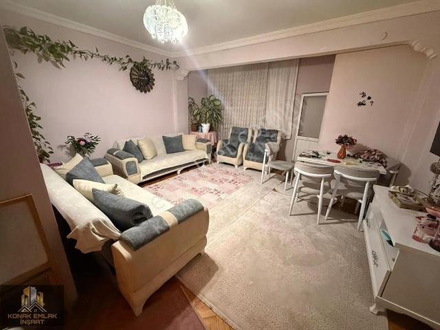 Satılık 2+1 2.kat Ön Cephe 90m²/ 19m² Hisseli Daire