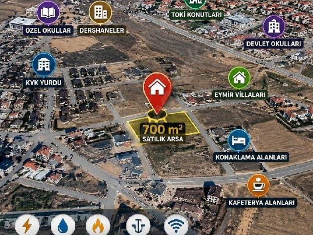 SATILIK 0.30 VİLLA İMARLI TEK TAPU PARSEL EYMİR MAHALLESİ