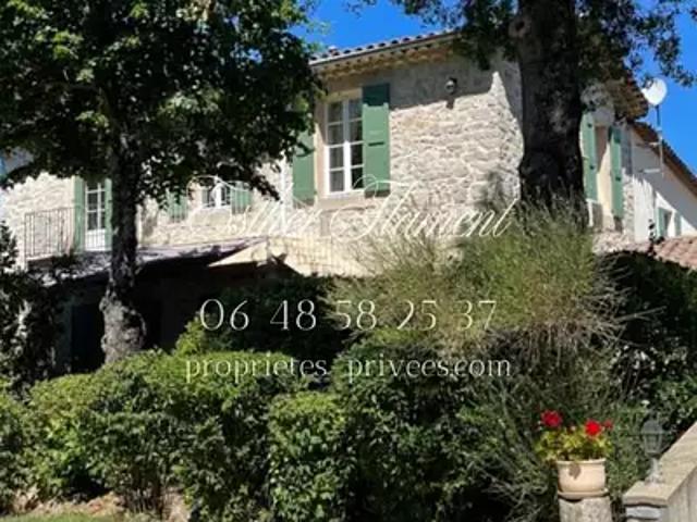 Sauve 30610 Achat / Vente maison 8 pièces t8 piscine jardin
