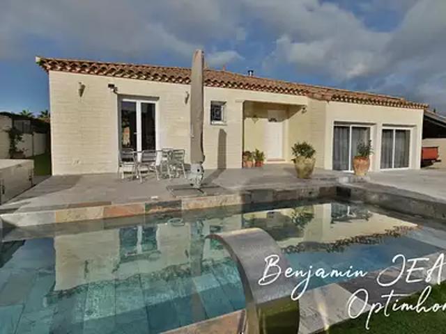 Sauvian 34410 Achat / Vente maison 6 pièces t6 piscine terrasse