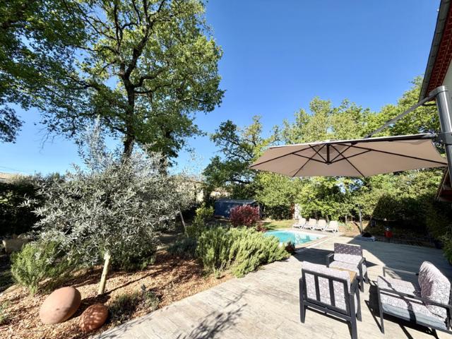 Sauzet, 2 maisons piscine